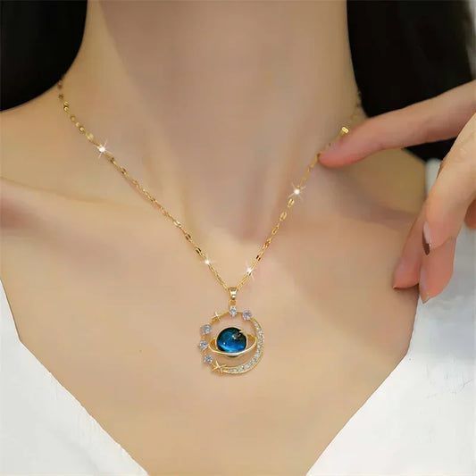 Celestial Heart™ Galaxy Pendant Necklace